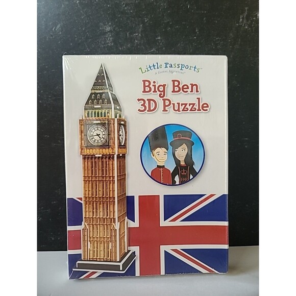 Little Passports Big Ben 3D Puzzle - Picture 2 of 10